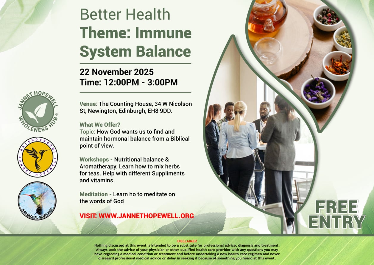 JH Wholeness Hub Event 22nd November 2025